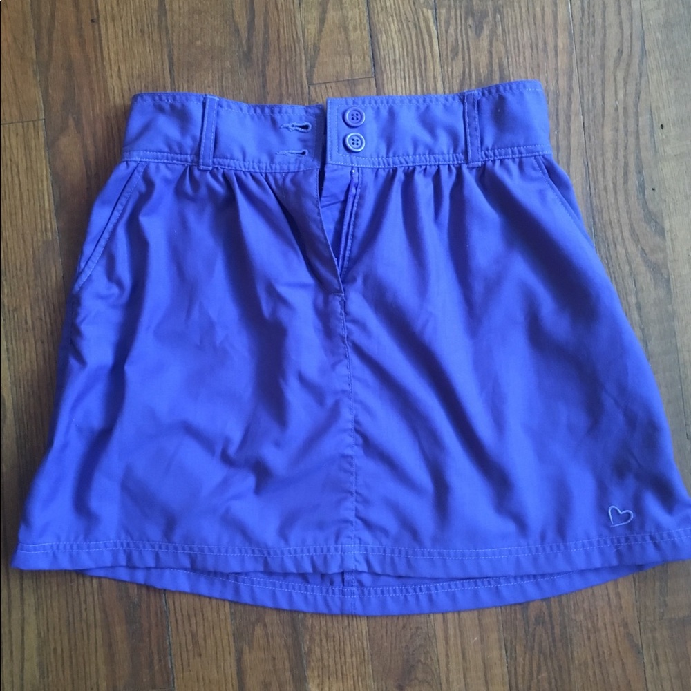 Purple skirt